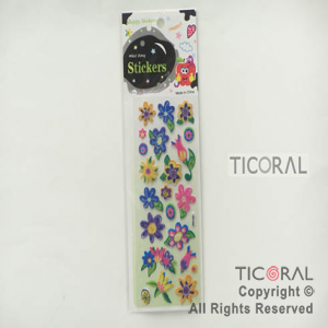 STICKER FLORES (24X8CM) HS5639-14 x 12